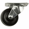 Softtouch CASTER WHEEL BLK/SLV 4323255T